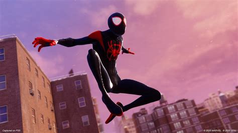 Spider Man Miles Morales Gets His Iconic Into The Spider Verse Suit