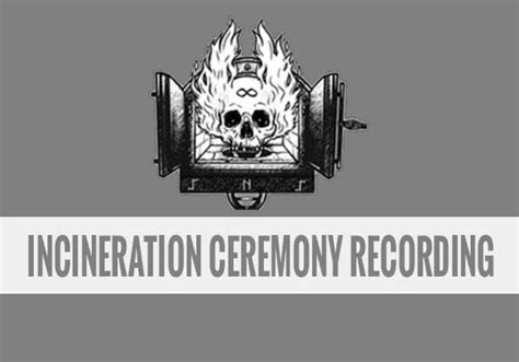 Incineration Ceremony Recordings Thomas Andrew Doyle