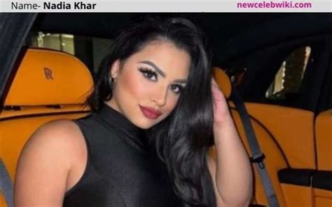 Nadia Khar Onlyfans Facebook Height Wiki Bio Hot Image Affairs And More
