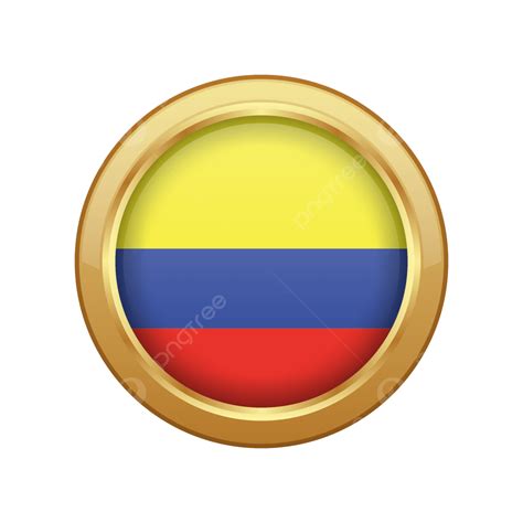 Colombia Flag Colombia Flag Country Png And Vector With Transparent