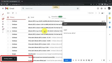 How To Unsend An Email Message In Gmail Youtube