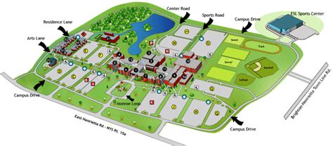 Mcc Brighton Campus Map Map Vectorcampus Map