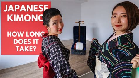 How Do These Japanese Girls Put On Kimono Youtube