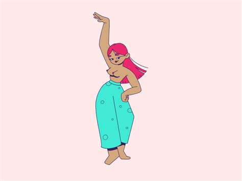 Animated Girl Dancing Gif