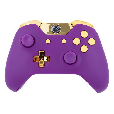 Xbox One Wireless Custom Controller Matte Purple And Gold