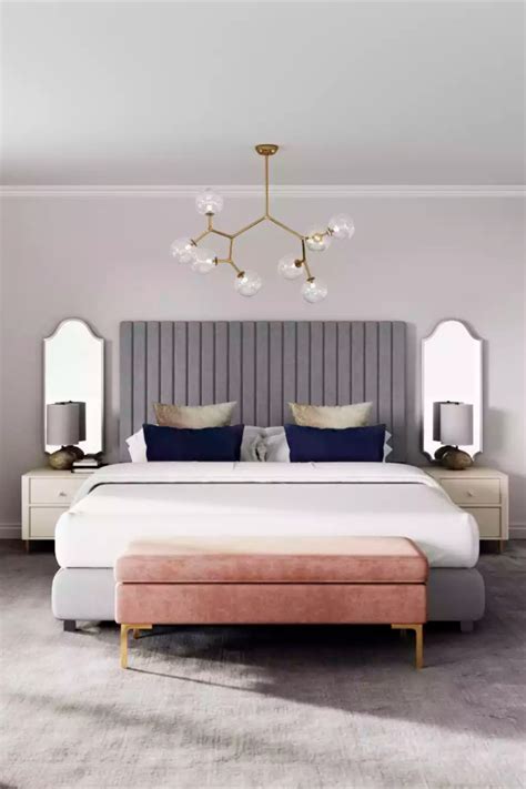 Classic Modern Glam Bedroom Design By Havenly Designer Drew Classic