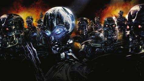 Terminator Army Full Hd Fondo De Pantalla And Fondo De Escritorio