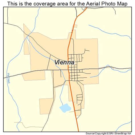 Aerial Photography Map Of Vienna Mo Missouri