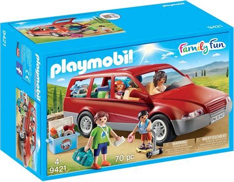Playmobil Famille Avec Voiture 9421 Amazonfr Jeux Et Jouets