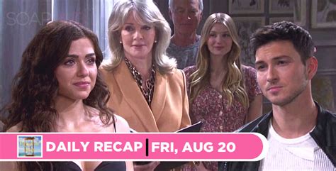 Days Of Our Lives Recap Marlena Helps Ben And Ciara Finally Remarry