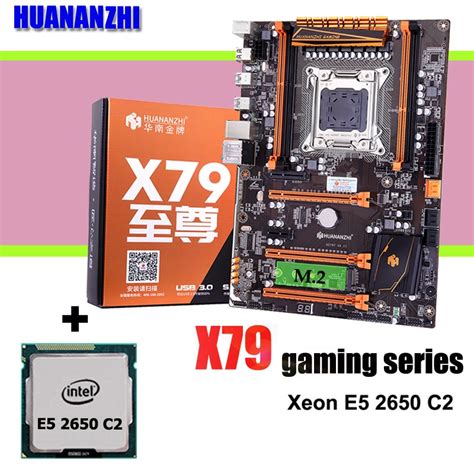 Huananzhi Deluxe X79 Lga2011 Gaming Motherboard Bundle Processor Xeon