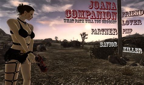 joana companion fallout game companion fan art