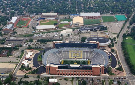 New Aerial Photos Of Michigan Stadium Sb Nation Detroit