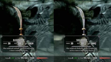 I can't even get the quest to start in my game. Skyrim Dragonborn DLC: Rare Weapons- Bloodsythe and Soulrender - YouTube