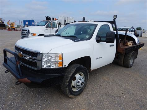 2013 Chevrolet 3500 Hd Flatbed Truck Jm Wood Auction Company Inc