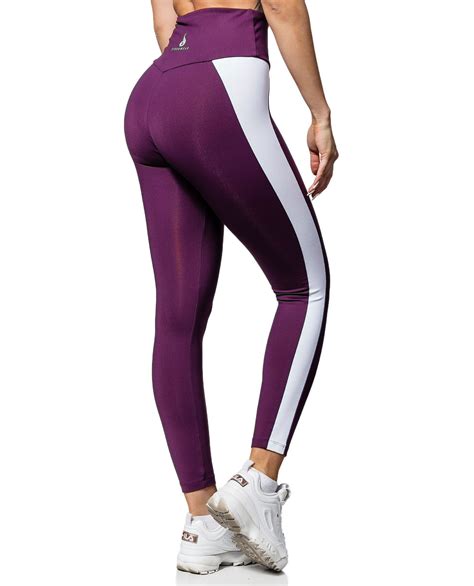 Queen High Waisted Leggings Purple Ryderwear 9746 Tights