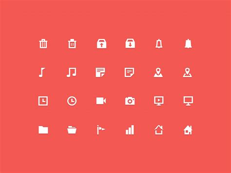 30 Free Icons With Psd By Ramil On Dribbble
