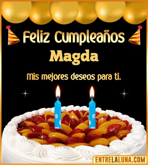 Feliz Cumpleaños Magda  🎂 【felicidades Magda 】🎉