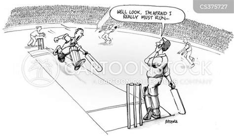 Cricket Whites Cartoons And Comics Funny Pictures From Cartoonstock