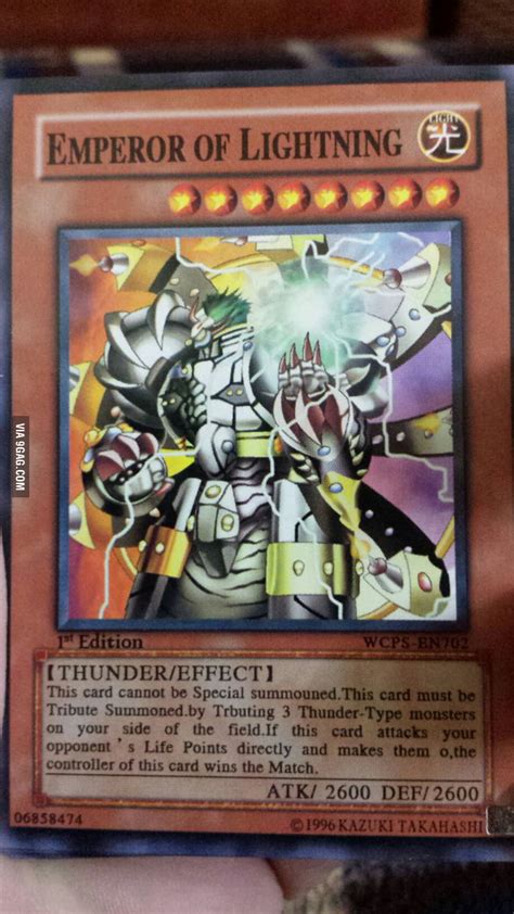 Gx series and nearly 3000 cards. *running through old yugioh cards* there is something weird - 9GAG