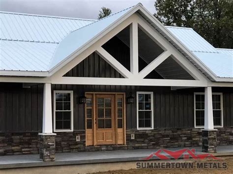 Summertown Metals Metal House Plans Barn Style House Pole Barn