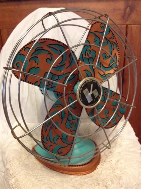Apply to artist, apprentice, painter and more! Cool paint job on vintage fan! ;) | Trailer decor, Rustic ...