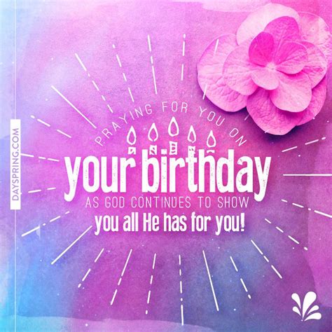 Dayspring offers free ecards featuring meaningful messages and inspiring scriptures! DaySpring | Birthday blessings, Christian birthday wishes ...