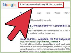 Search it on google 3. How to Find Someone's Email Address: 15 Steps (with Pictures)