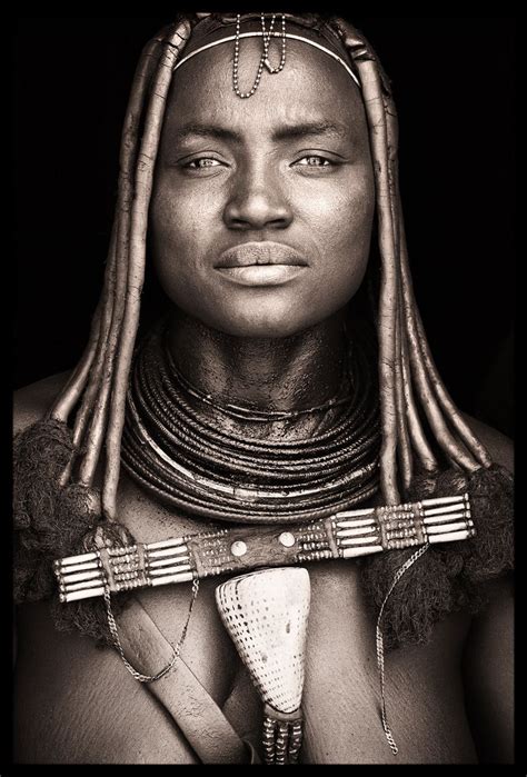 The Himba Of Angola Namibia Are Visually Unique Himba Women Combine