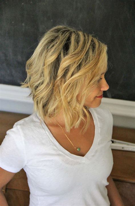 perfect how to beach wave short layered hair hairstyles inspiration best wedding hair for