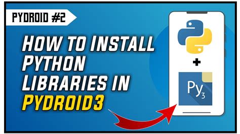 How To Install Library In Python How To Install Library In Pydroid