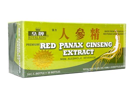 Royal King Red Panax Ginseng Extract Ultra Strength 30 Bottles 10 5 Fl Oz 皇牌 人参精 10 5fl Oz