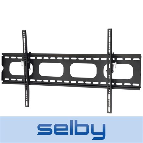 50 85 Inch 100kg Slimline Universal Tv Tilt Wall Mount Bracket Selby