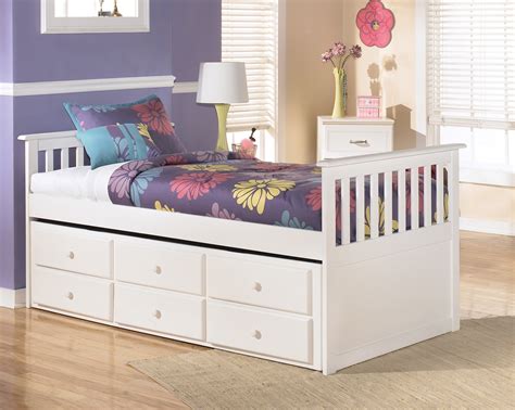 Lulu Twin Storage Bed With Super Trundle From Ashley B102 53 50t 50d