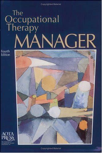 The Occupational Therapy Manager By Karen Jacobs American Book Warehouse