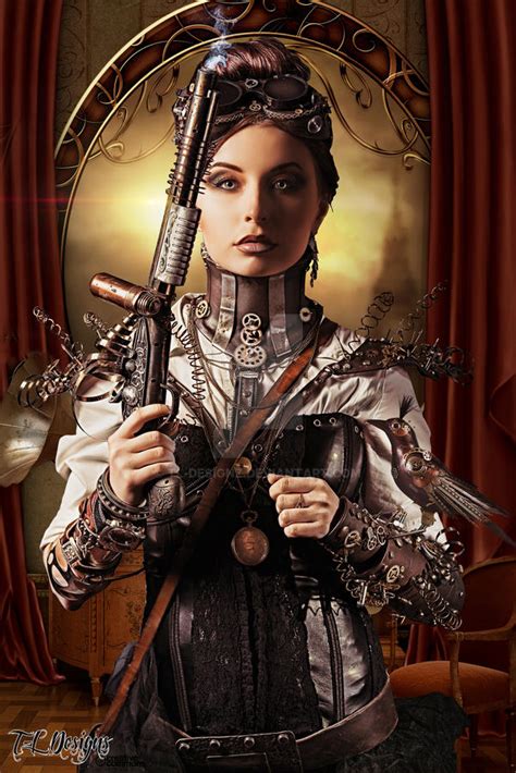 Steampunk Girl By Tl Designz On Deviantart
