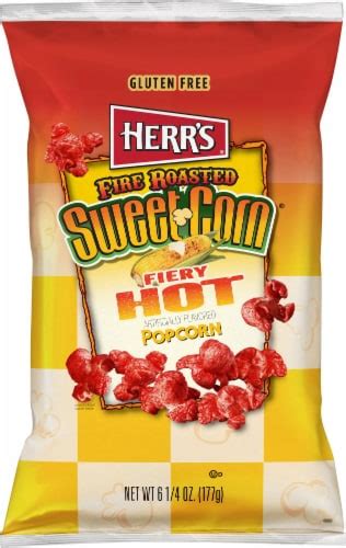 Herrs® Fire Roasted Sweet Corn Fiery Hot Popcorn 625 Oz Jay C Food Stores