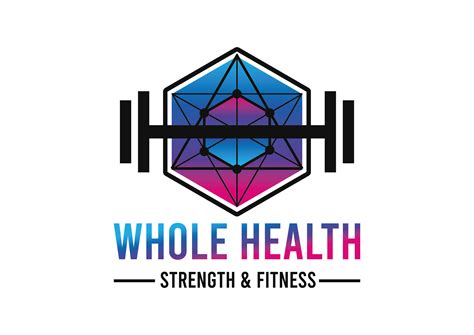 Playful, Professional, Fitness Logo Design for Whole Health; Strength