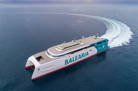 Eleanor roosevelt + ods | baleària. El innovador 'Eleanor Roosevelt' de Baleària realiza las ...