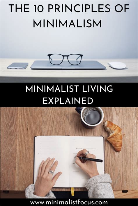 The 10 Principles Of Minimalism Minimalist Focus In 2020 Minimalism