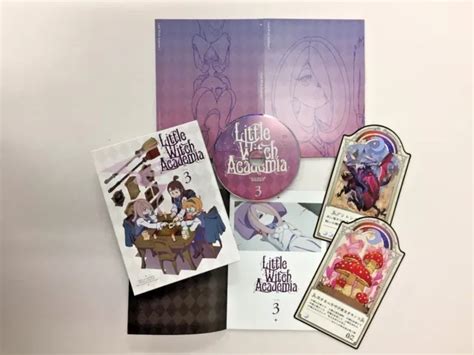 Little Witch Academia Vol3 First Limited Edition Blu Ray Making Book