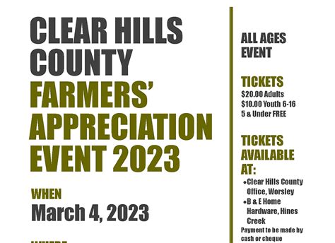 Clear Hills County Farmer Appreciation Day Peace Country Beef
