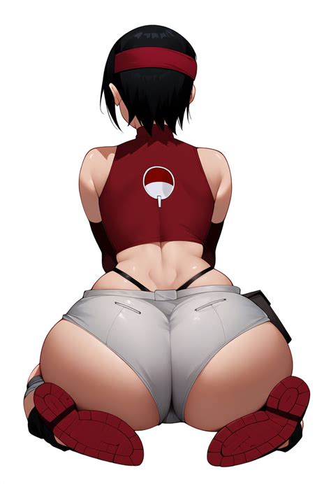 Rule 34 Aged Up Ai Generated Ass Focus Black Hair Booty Shorts Boruto