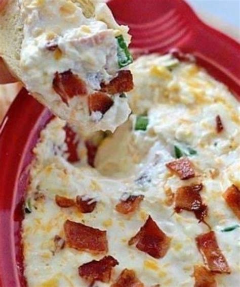 Cheesy Bacon Dip Magicrecipess