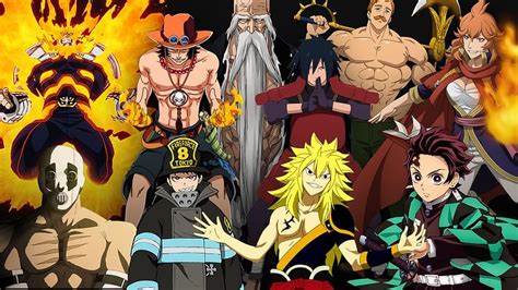 10 Most Popular Anime Characters With Fire Powers
