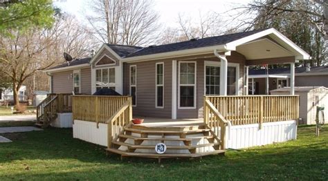 New Home Cropped In Decks And Porches For Mobile Homes Double Wide