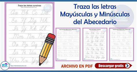 Traza Las Letras Mayúsculas Y Minúsculas Del Abecedario Avada Magazine