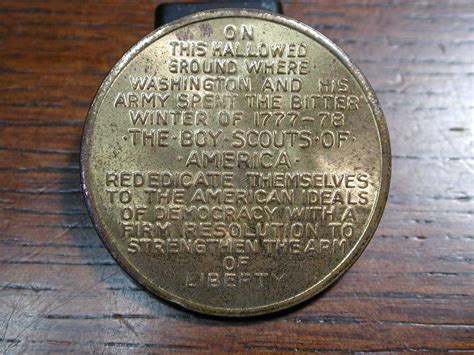 1950 Boy Scouts Jamboree Valley Forge,Wash token NICE - For Sale, Buy