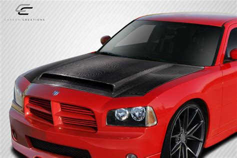 2006 2010 Dodge Charger Carbon Creations Demon Look Hood 1 Piece 115677