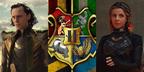 Loki The Main Characters Sorted Into Their Hogwarts Houses Hot
